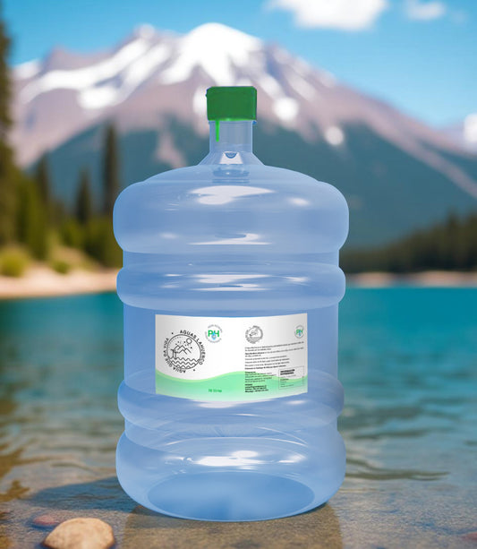 PROMOCIÓN RECARGA 2 BIDONES 20 LITROS RETORNABLE AGUA PURIFICADA + 2 BIDONES 20 LITROS RETORNABLE AGUA ALCALINA