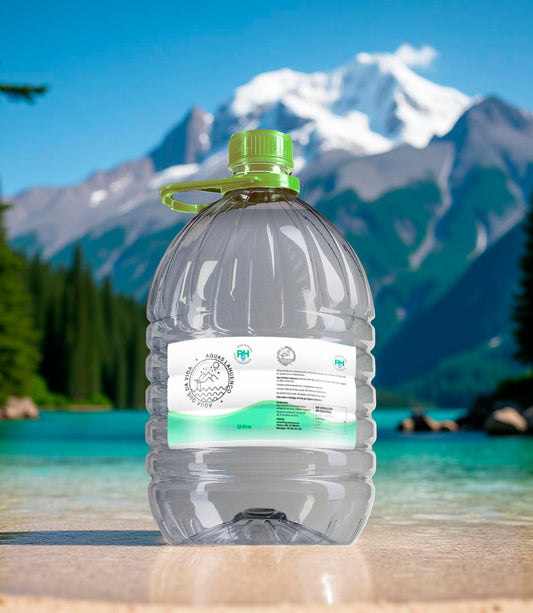 BIDÓN 5 LITROS DESECHABLE AGUA ALCALINA