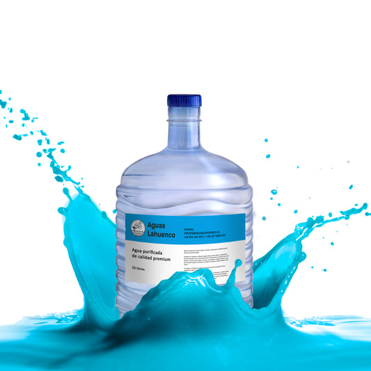 BIDÓN 10 LITROS DESECHABLE AGUA PURIFICADA